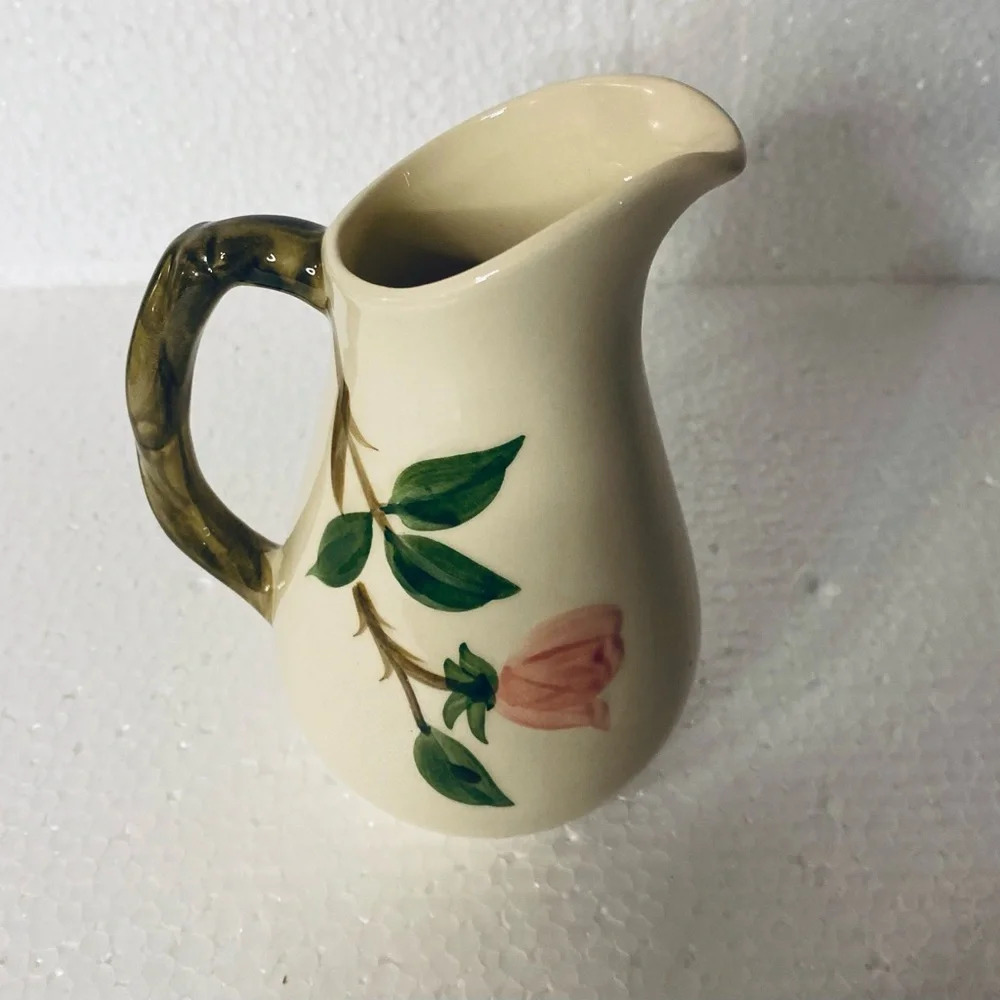 Vintage Desert Rose Syrup Pitcher